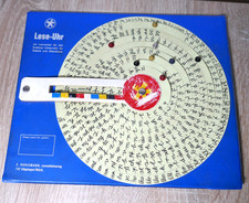 ❤️ LESEUHR  ALTE SCHRIFT