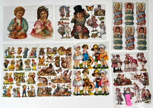 Diverse glanzbilder oblaten - diverse,