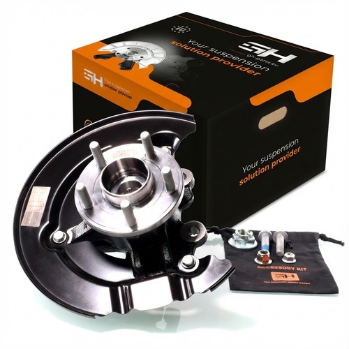 Achsschenkel komplett vorne - 1x,