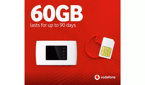 Vodafone 60gb mobiler - 4g,