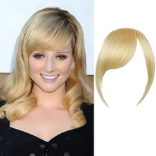 Echthaar Pony Clip-In Blond