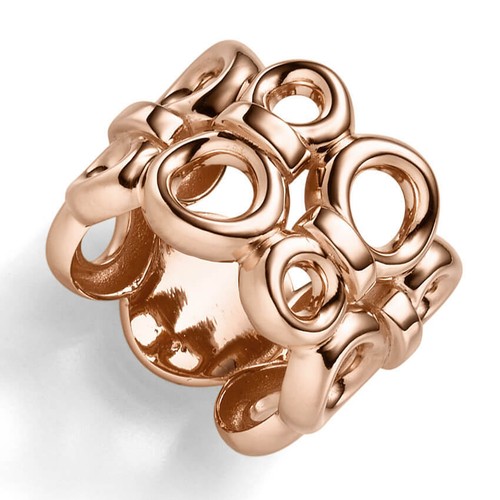 Breiter ring mit kreisen - ring,