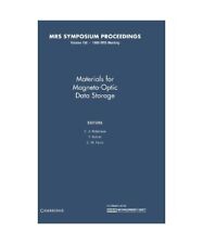 Materials for Magneto-Optic Data Storage: Volume 150