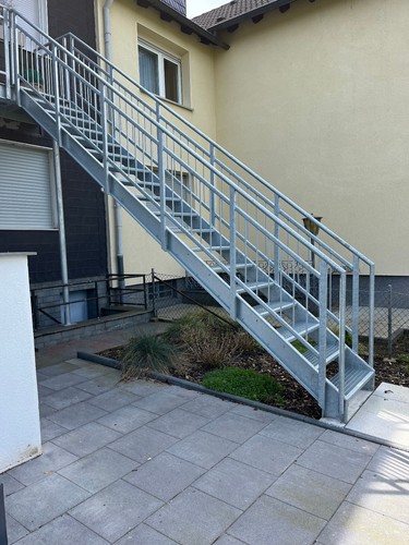 Verzinkte außentreppe m - verzinkte,