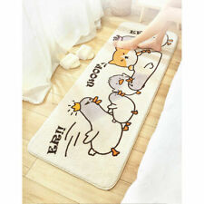 Bett Wohnmatte Fußmatte Teppich Anti Rutsch Kinder Wohn Schlafzimmer Gans & Hund