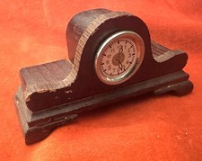 a. alter Puppenstube Kaminuhr