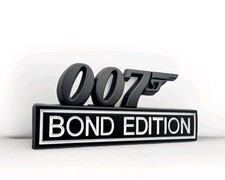 3D 007 Bond Edition KFZ Metall