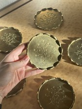 Messing Untersetzer, Vintage