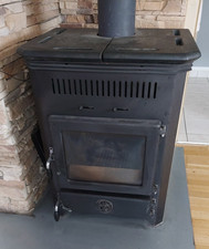 Wasserführender Holzofen MBS Thermo Vulcan max24kW EN13240 Scheitholz Braunkohle