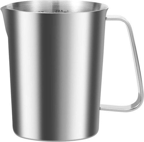 Messbecher edelstahl 500ml - edelstahl,