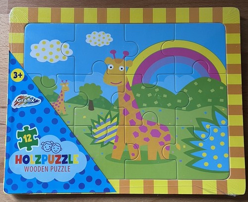 Grafix holzpuzzle teilig - teilig, 3+