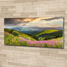Glas-Bild Wandbilder Druck auf