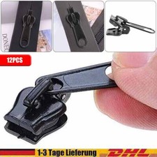 12X Stück ZipperFix Easy Reparatur Set Zipper Reißverschluss Universal 3 Größen