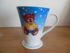Tasse  Winter Schnee und Teddybär, Höhe 10,5 cm,  von Bellarte