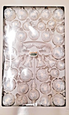 Lauscha Konvolut  77tlg. Eislack weiß KugelZapfenGlockeVögelSpitze DerChristbaum