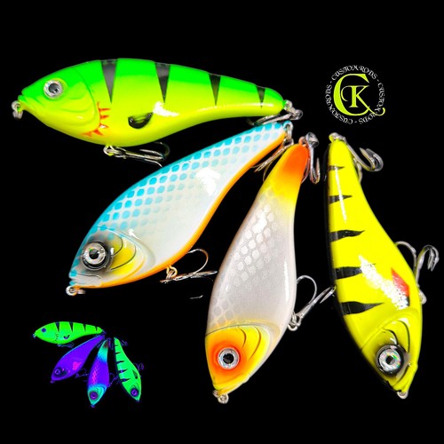 11cm jerkbait topwater - 4x, uv