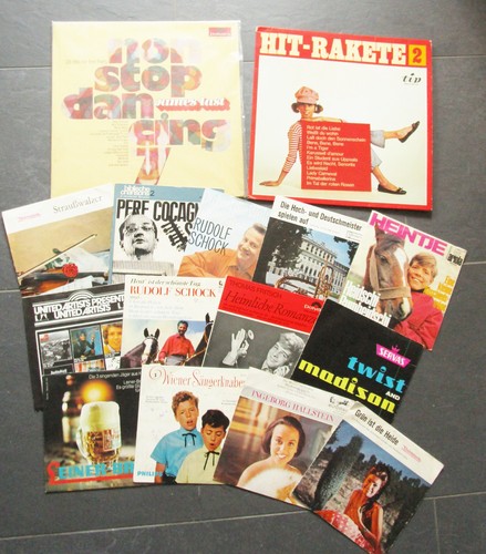 Alte schallplatten paket - alte,