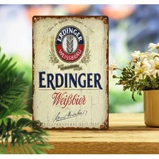 Blechschild Erdinger Weißbier