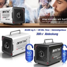 Edelstah Ozongenerator 65000mg/H Klein O3 Ozongerät Luftreiniger Auto Wohnung DE