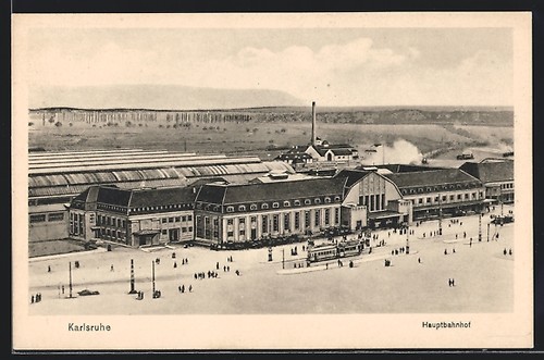 Karlsruhe blick auf den - blick,