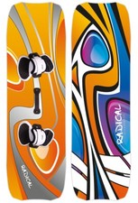 RADICAL KITEBOARDS Kiteboard, CARBON, 160x45 cm, ELEMENTS