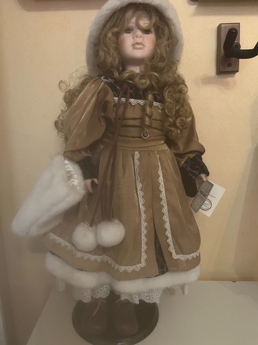 Porzellanpuppe adelie creation - porzellanpuppe,