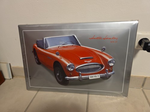 Austin healey mk2 blechschild - austin,
