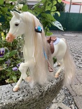 Original Mattel Barbie Pferd Zwinkerstern von 1987 mit Schmuck & Damensattel 