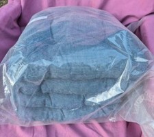 4er Set Sitzkissen blau Gastroqualität Stuhlkissen Auflage Kissen 38 X 38 X 8 cm