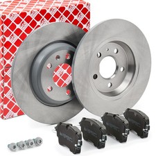 FEBI Bremsenset Bremsscheiben +Beläge Hinten für AUDI A4 B9 Avant (8W5, 8WD)