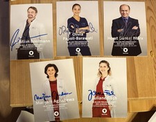6 Autogrammkarten ARD In Aller Freundschaft Die Jungen Ärzte 2025 handsigniert