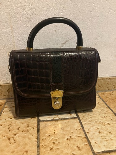 Vintage handtasche damen leder - handtasche,