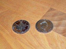 2 x 5 Dollar Silbermünze