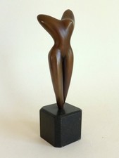 Weiblicher Akt Bronze signiert