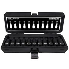 Steckschlüssel Satz Torx T20 - T80 Innen Nüsse 1/2" 11 tlg. Stecknuss Torx Bit