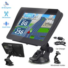 7" Zoll GPS Navi Navigation für Auto LKW PKW Navigationsgerät 8GB+256MB ▶EU ▶FM