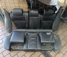 Original BMW 5er E39 Touring Rücksitzbank Kindersitze Leder Schwarz Hinten