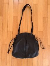 Tasche Crossbody - Vanessa Bruno -Lamm  Leder - Schwarz "Beutel Bucket Bag" TOP!