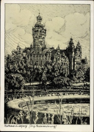 Alte leipzig in sachsen - leipzig,