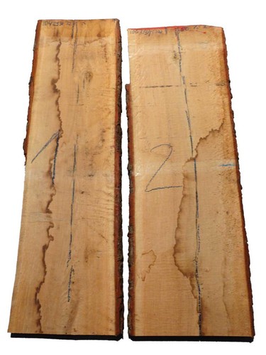 Eichen holz bohle sägerau - 1x,