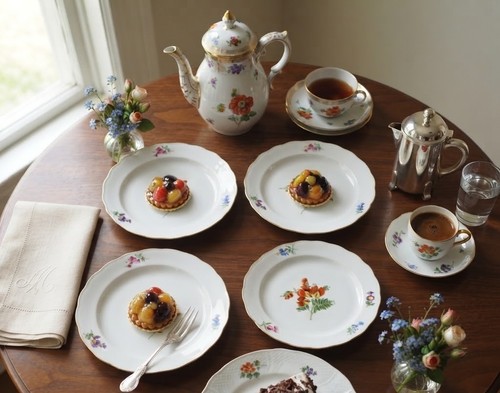 Stk meissen dessertteller - meissen,