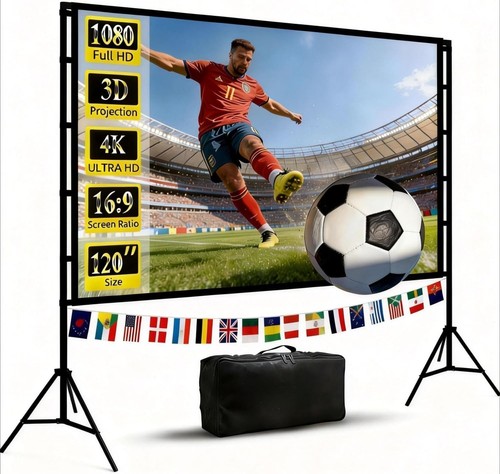 100 120 zoll beamer - 100/120, leinwand