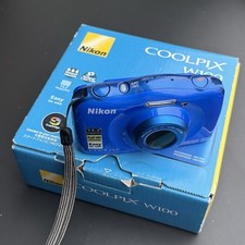 Nikon coolpix w100 blue 2 - nikon,