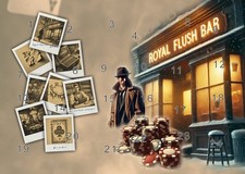 Mystery Rätsel Adventskalender Thema Detektiv, LEVEL schwer, Escape & Exit Spiel