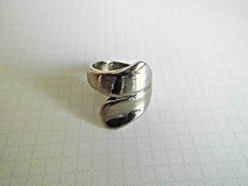 Modeschmuck Ring Fingerring silberfarben Form: Doppelschlange