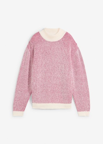 Pullover mit stehkragen - stehkragen, gr