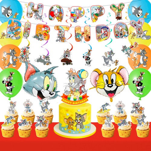 Tom and jerry geburtstags - and, deko