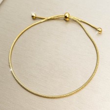 Damen Armband Edelstahl Gold