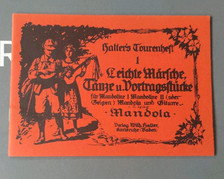 Halters Tourenheft 1 - Leichte Märsche, Tänze u. Vortragsstücke - Mandola ?
