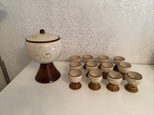 Vintage bowle service mit - vintage, 12